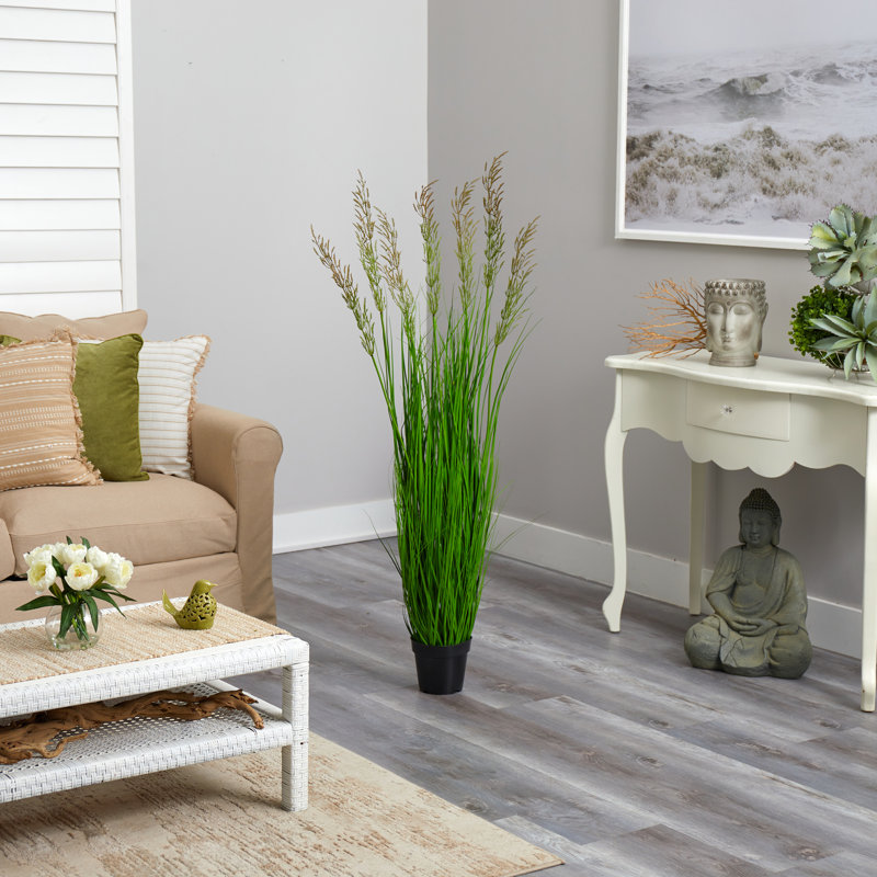Herbe artificielle 54 po en pot