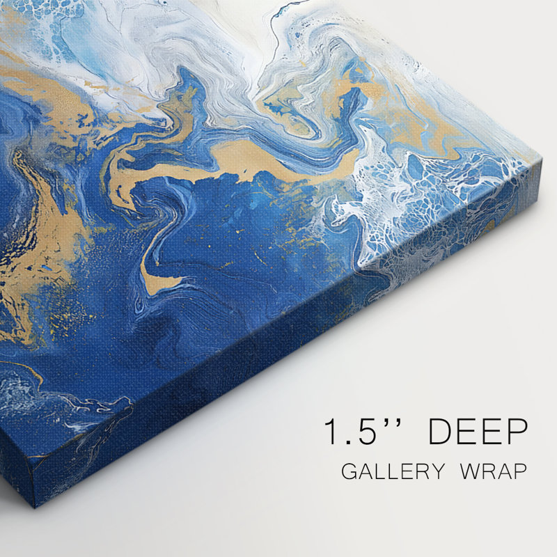Série ABSTRACT CDXII - Toile tendue avec châssis de qualité supérieure - Prêt à être accroché, H 36 po x l 24 po