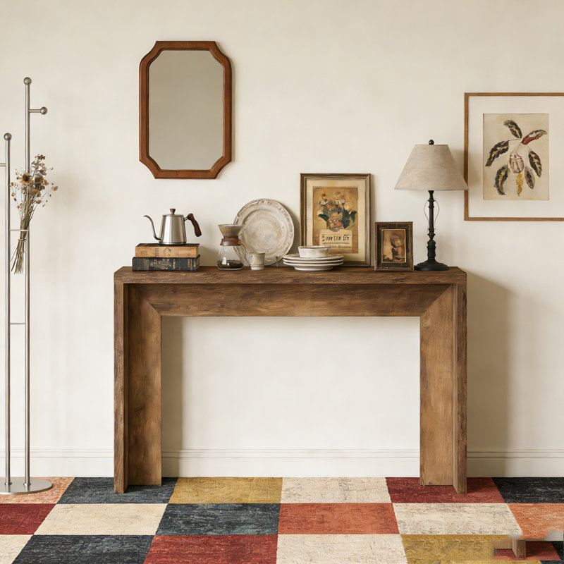 Rustic Farmhouse Sofa Hallway Table