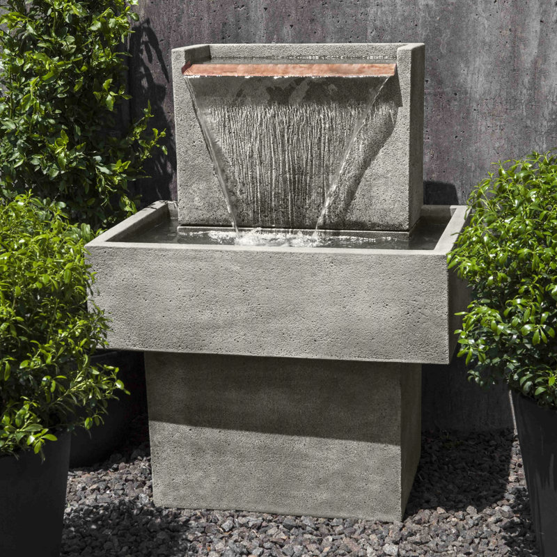 Waterfall Fountain, Natural