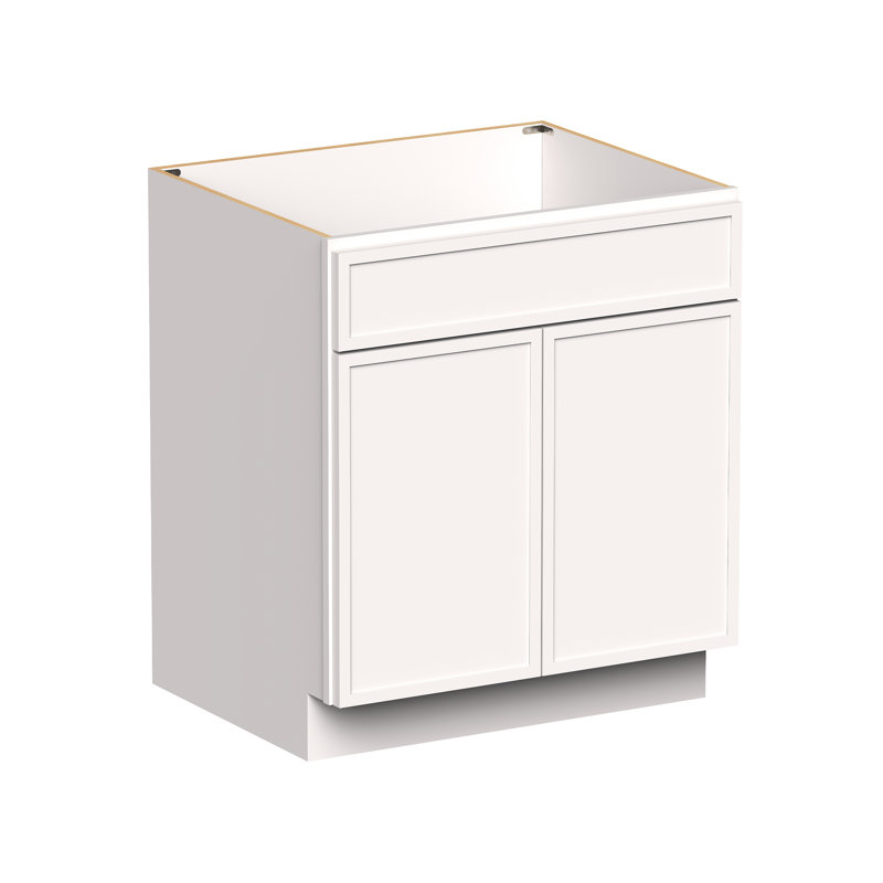 Armoire de base pour évier de cuisine prêt à assembler l 30 po x P 24 po x H 34,5 po Casainc, 30"