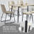 Raquelina 19'' H Faux Leather Upholstered Metal Side Chair-1149720245