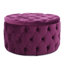 Velours fuchsia moderne avec accoudoirs luxueux