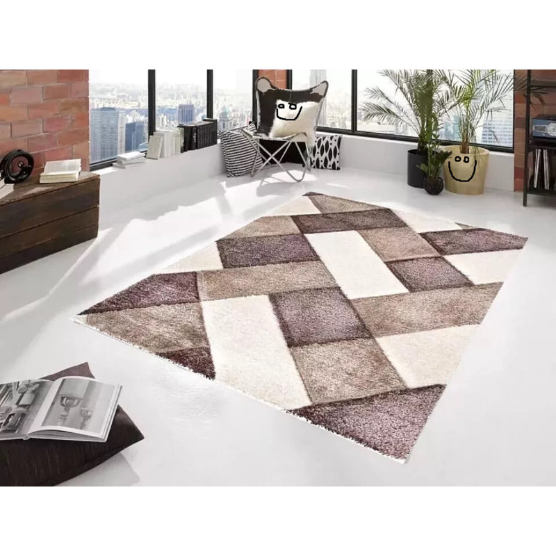 Shag Area Rug, Rectangle 200 x 290 cm