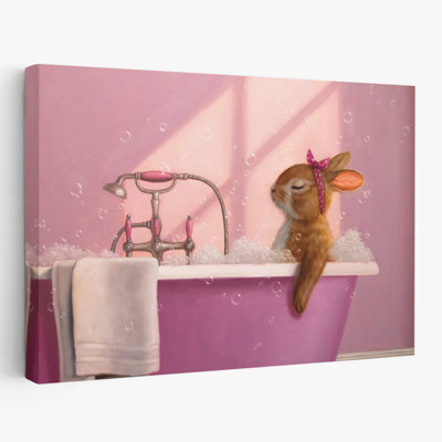 Le bain moussant - enfants, animaux, fantaisie urbaine et pop surréalisme
