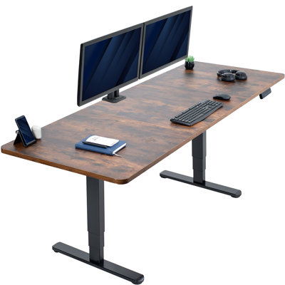 Vivo Electric 83” X 30” Stand Up Desk Workstation