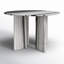Arian 48'' Round Marble Dining Table