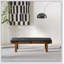Banc en similicuir Lucia Design simple, confortable et durable, banc multifonctionnel
