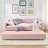 Full‑Size Daybed,Upholstered Convertible Daybed with Tufted Button Backrest, 3‑in‑1 Versatile Sofa Bed with Pull‑Out Trundle & Side Storage, Perfect for Compact Living-129865455