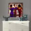 «Gathered in My Name 5 Christian African American», impression sur toile-33487698