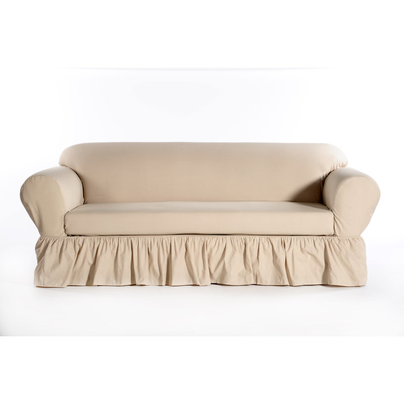Housse pour causeuse à coussins carrés/rectangulaires, Kaki