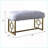 Winterbourne Down Faux Fur Upholstered Bench