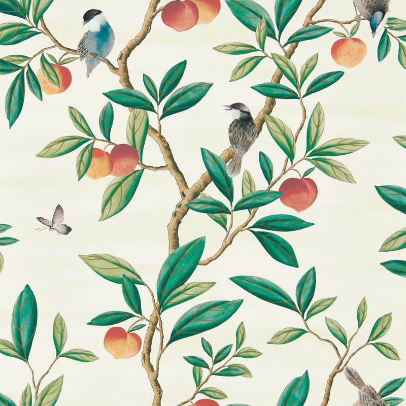 Ella Wallpaper, Fig Blossom/Fig Leaf/Nectarine