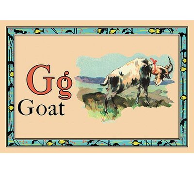 Goat' Framed Painting Print -  Buyenlarge, 0-587-13689-8C2436
