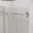 Frameless Bathtub Door, 60" W x 58" H Sleek Silent Sliding Glass Door, 1/4" (6mm) Thick Tempered Clear Glass with Easy-clean Coating, Heavy-Duty 304 Stainless Steel, Chrome