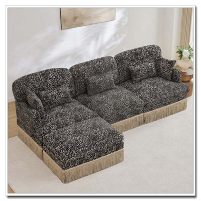 Canapé Comfy Chenille Leopard