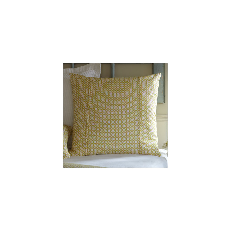 Charleston Cotton Machine Printed Geometric Sham Set, Euro