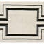 Geometric Area Rug in Black/Ivory-220804215