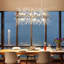 Lustre linéaire moderne et unique à 9 lumières Wallin-878052833