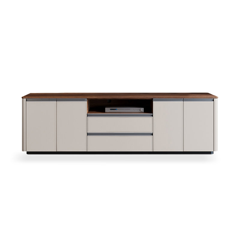Meuble télé Mid-Century, 23.6" H x 94.5" W x 13.8" D