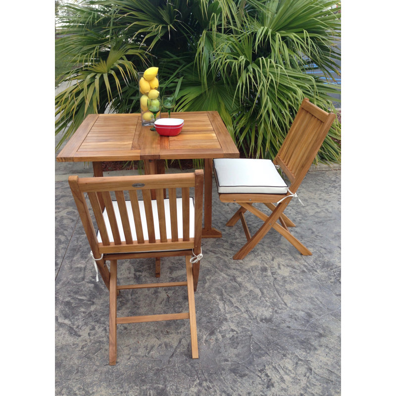 Hatteras Outdoor Square Teak Dining Table
