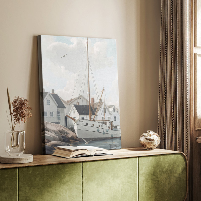 Fisherman's Way III - Gallery Cavas, H 18 po x l 12 po