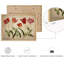 "Fleurs rouges rustiques, impression encadrée, affiches, petit art mural de salle de bain"-101825455-101825453