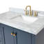 Meuble-lavabo simple 42 po avec comptoir Cambridge-88398673