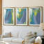 «Lost in Memories I», reproduction sur mesure encadrée de qualité supérieure - 3 pièces-1008467996-1008467999