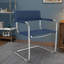 Fauteuil d'appoint en cuir Momei Saddle-263136179