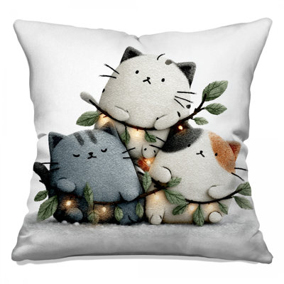 Coussins mignons à double face