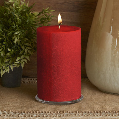 Timberline Unscented Pillar Candle