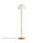 Glamorous Floor Lamp with Metal Body, 15.7 x 15.7 x 60.6 inches | E27 Socket, Max 40W | Base Plate: 12.2 x 12.2 x 0.8 inches | 6.6 ft Cable | Elegant Lighting for Living Room, Bedroom, or Office | Stylish and Functional Design-654431889