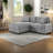 Space-saving Modular Sectionals, Durable Polyester Modern Design For Versatile Living Spaces