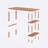 Grant Solid Wood Desk, Beech Wood Writing Desk for Home Office-112331710