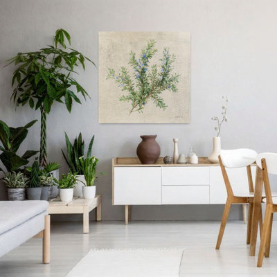 Contemporary Rosemary With Cream Green Art