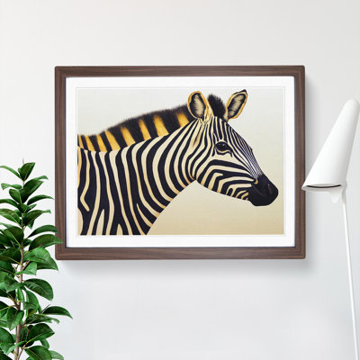 Zebra Vol.1 - Single Picture Frame Painting