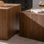 Ensemble de tables de bout modernes en bois pour tout salon et chambre à coucher