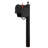 Savannah Aluminum Post Mounted Post Box