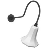 Thomas O'Brien, "Academy 26" Angled Flynn Barn Light in Soft Copper with 7.5" Savannah Shade