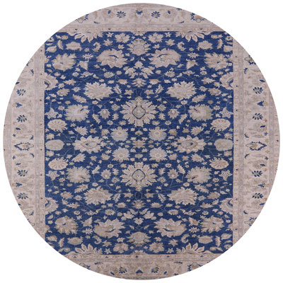 Tapis oriental beige / bleu Lucida