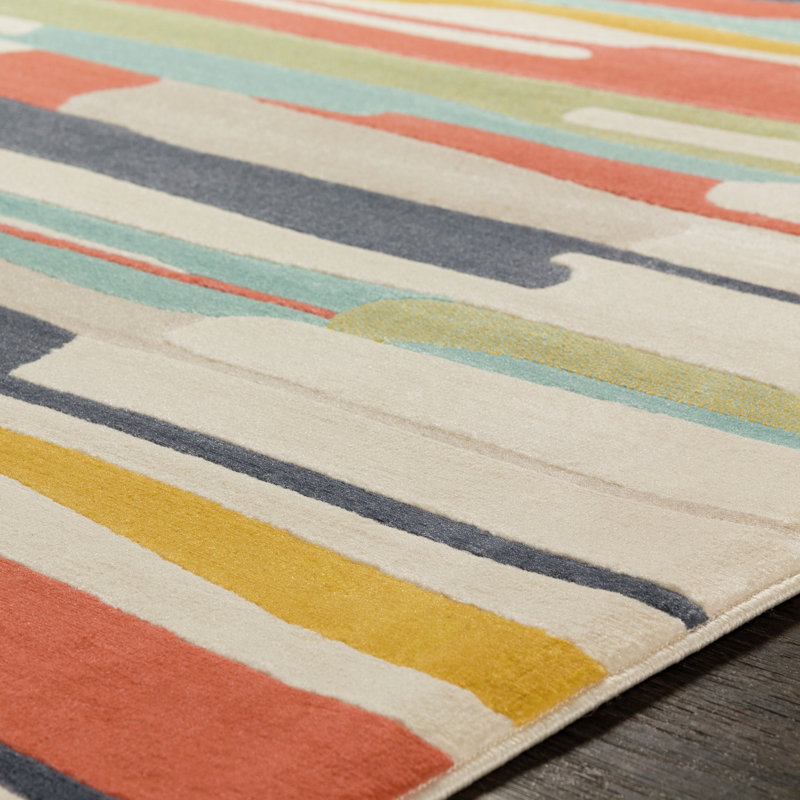 Casanova Abstract Area Rug, Rectangle 200 x 275cm