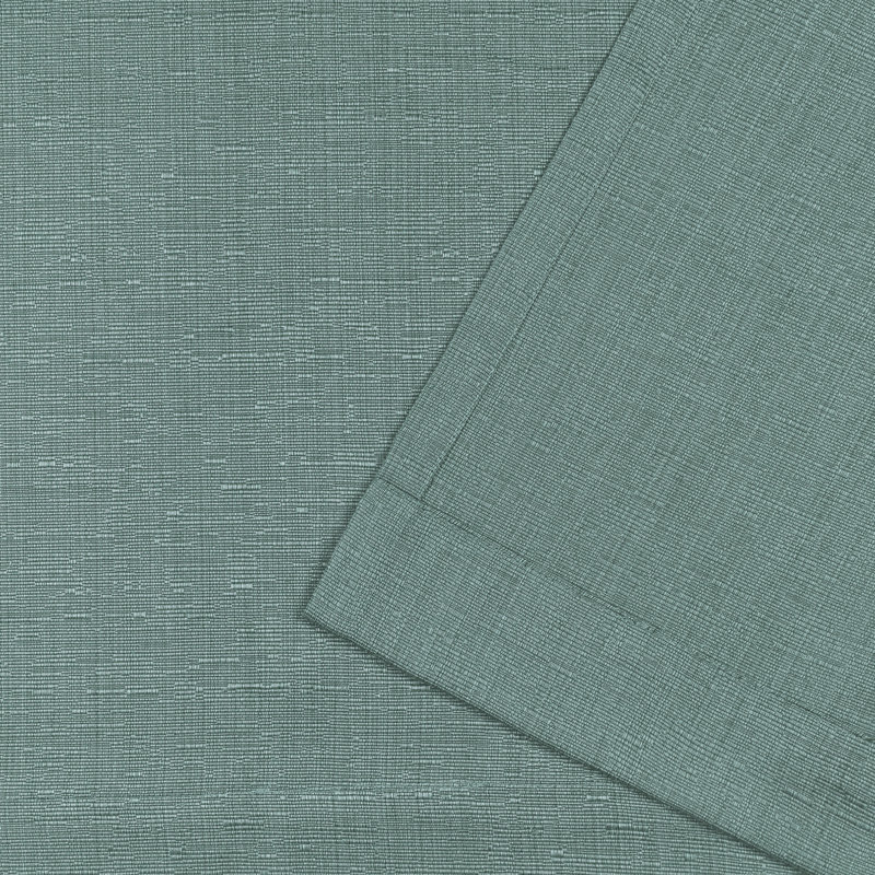 Sage Cotton Blend Light Filtering Grommet Curtain Panels