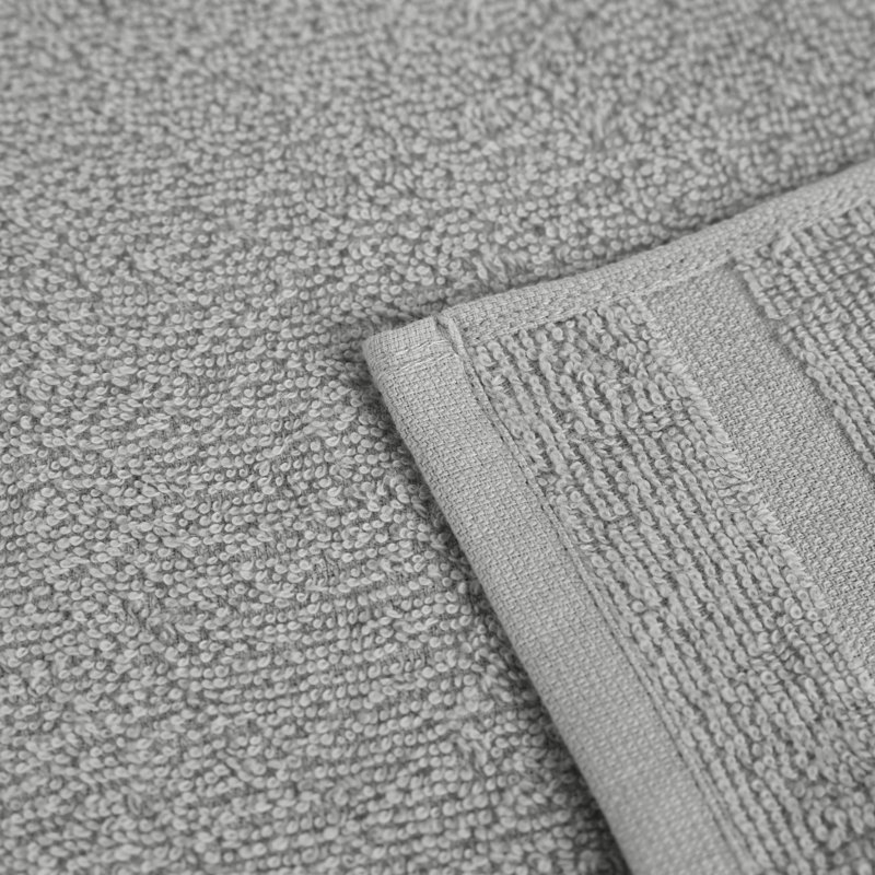 Martex The Everyday Grey Washcloth Set, Grey