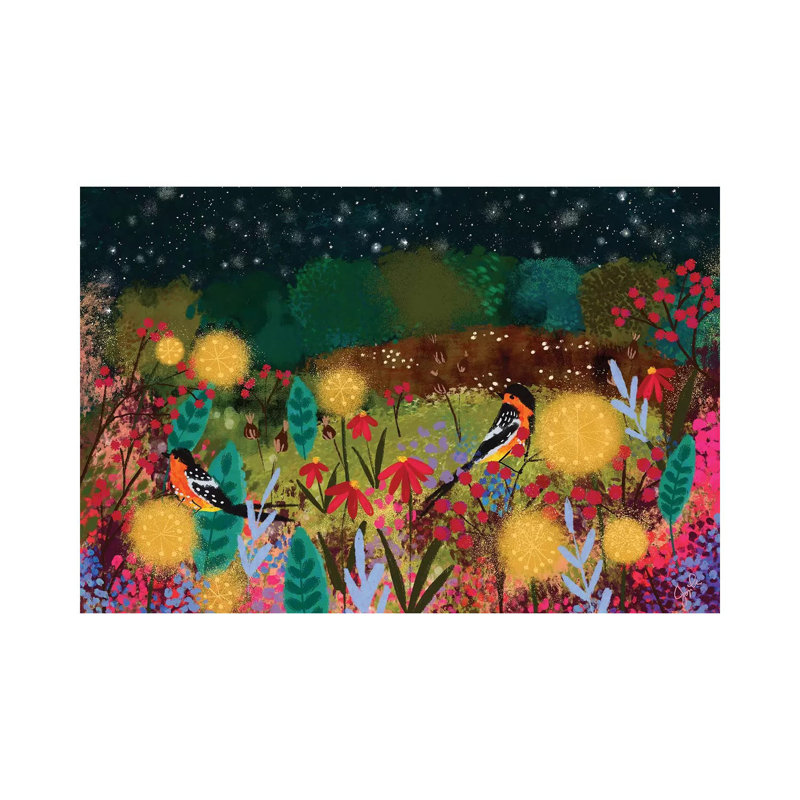 «Autumn Days II» par Joy Laforme, reproduction d'art sur toile tendue, H 18 po x l 26 po x P 1,5 po
