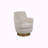 Velvet Swivel Barrel Chair, Swivel Accent Chairs Armchair For Living Room, Reading Chairs For Bedroom Comfy, Round Barrel Chairs With Gold Stainless Steel Base (Beige)-1381513576-1381513579