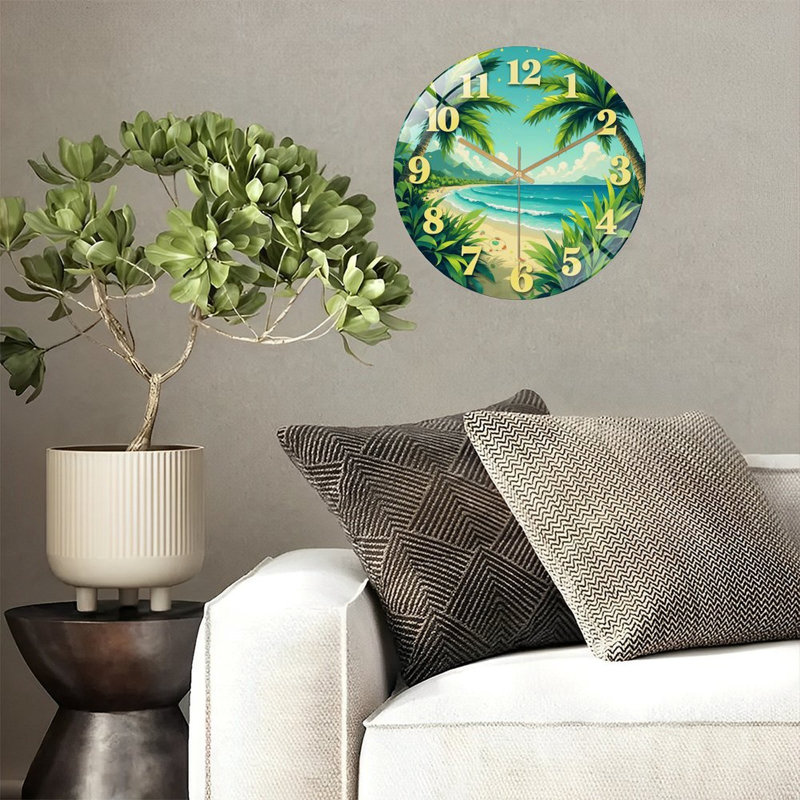 Horloge murale 12 po