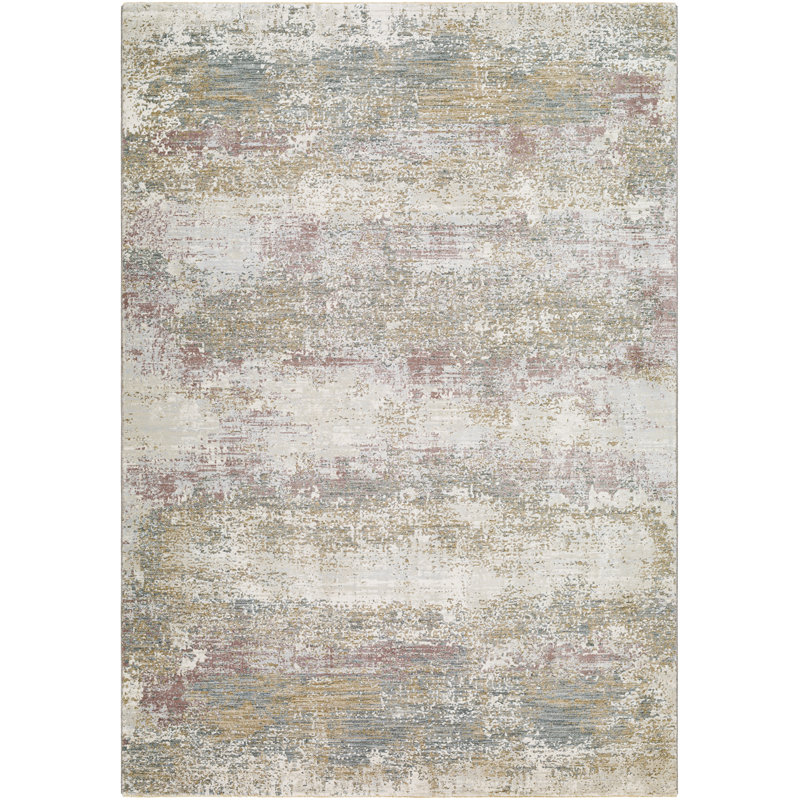 Avia Abstract Indoor Rug, Round 5'3"