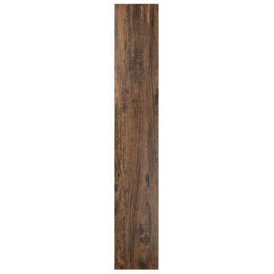 Tivoli II Mahogany 6" x 36" 2.0mm Vinyl Floor Planks