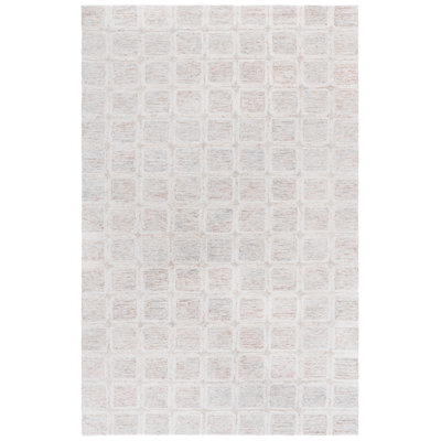 Pine Hand Tufted Wool No Pattern Rug